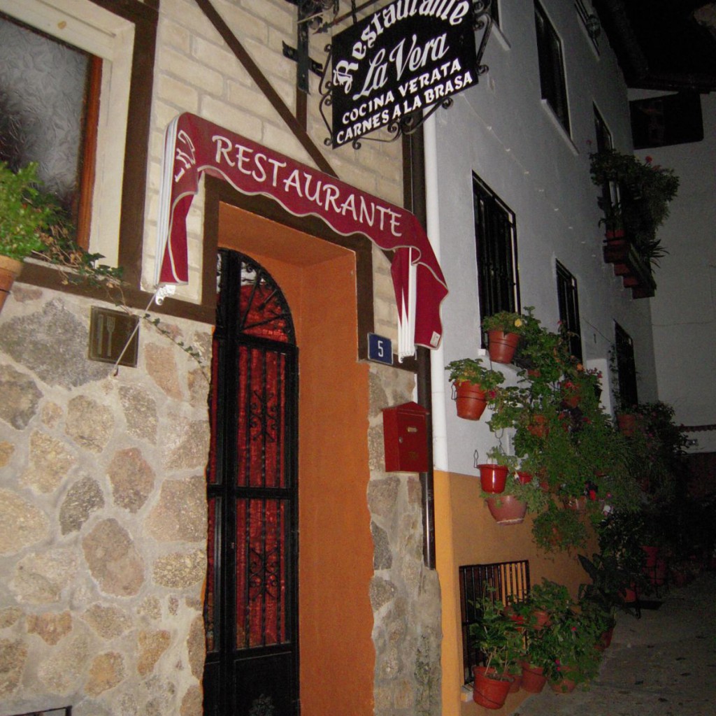 Restaurante en Garganta La Olla La Vera