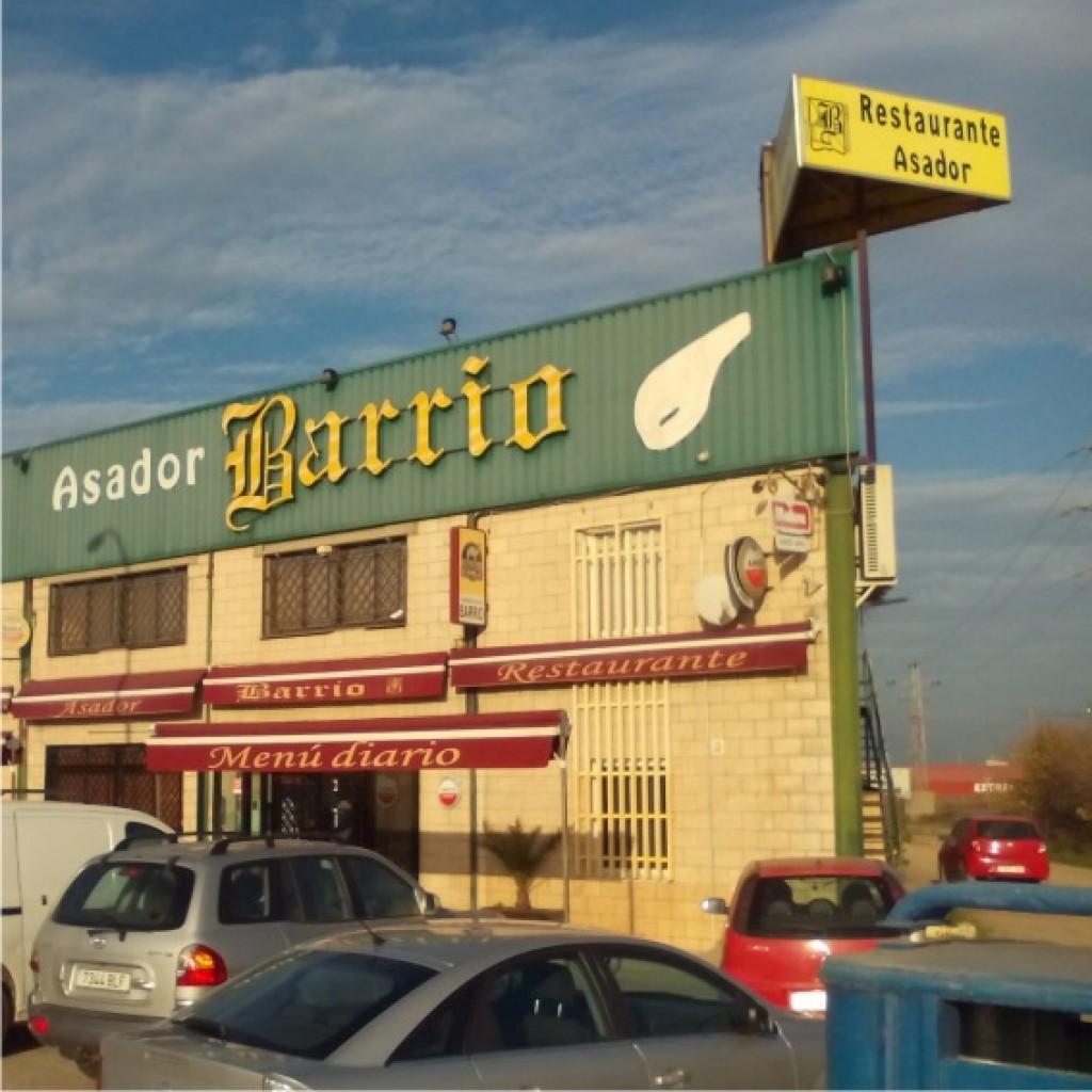 Restaurante Asador en el Polígono de Plasencia - Barrio