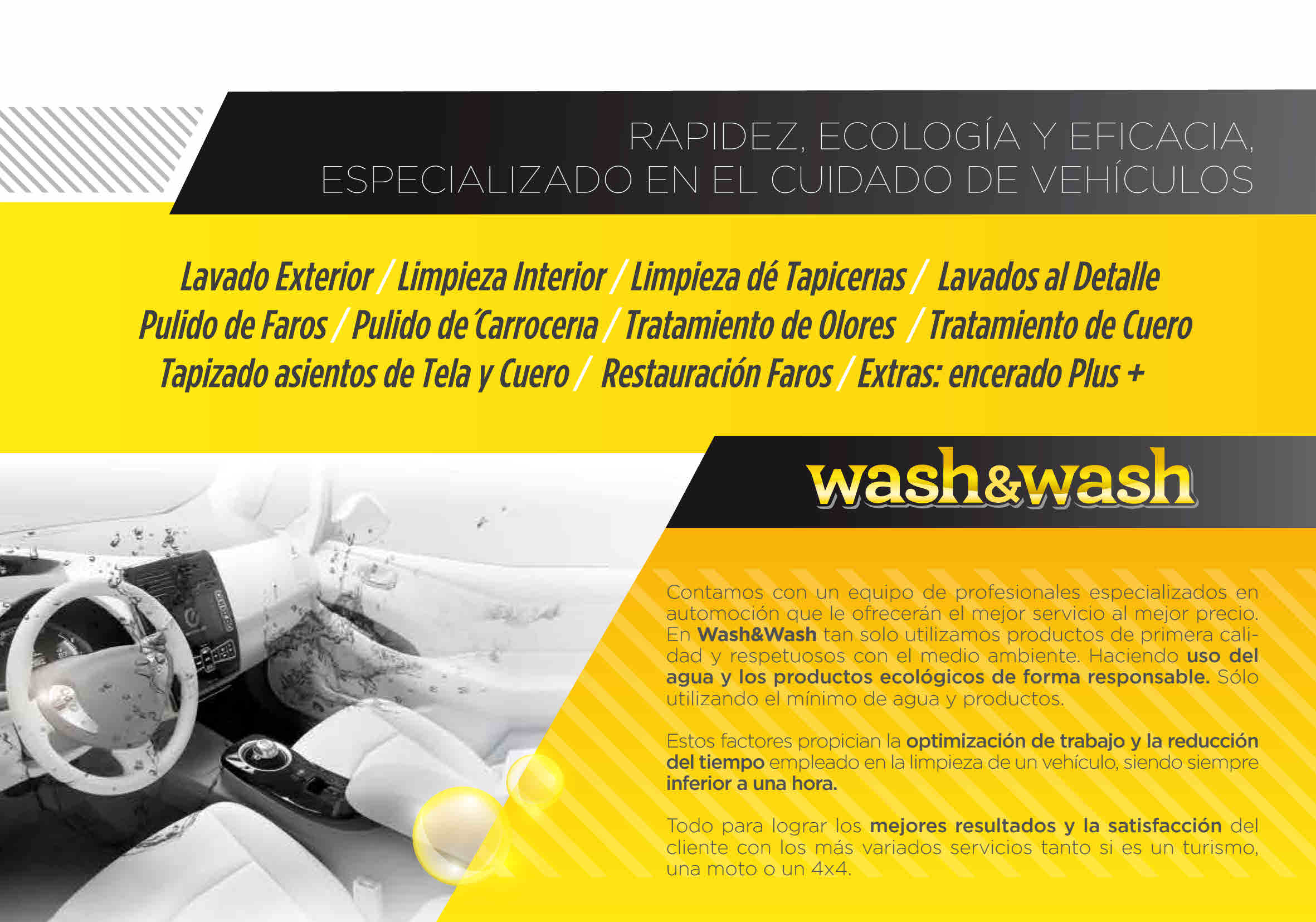 LAVADERO DE COCHES EN CACERES WASH & WASH