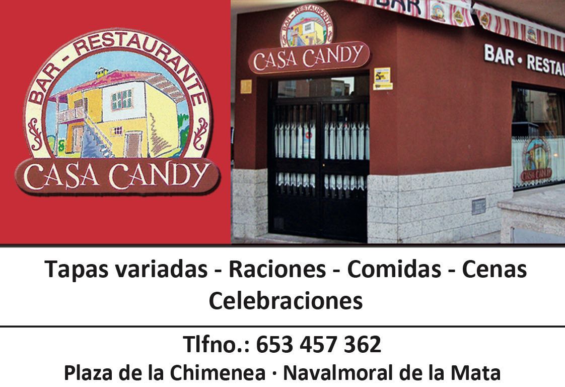 Restaurante Navalmoral de la Mata casa Candy