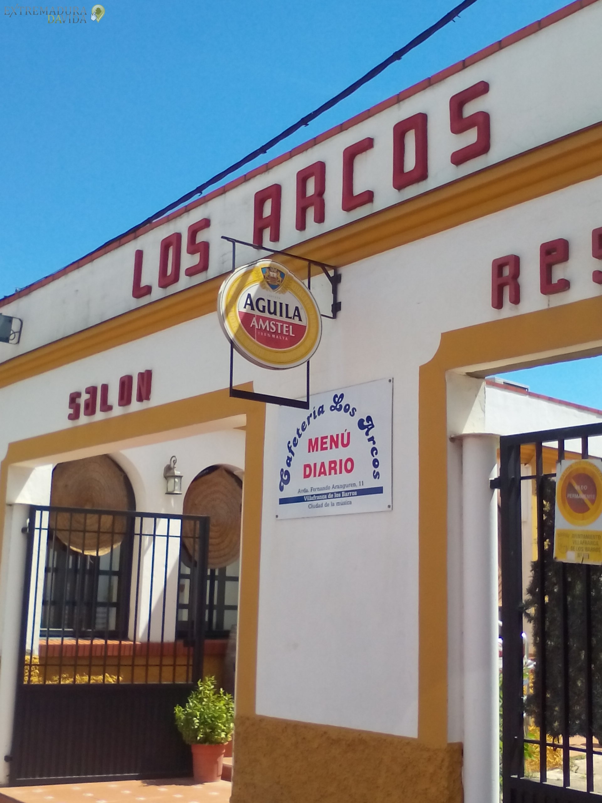 RESTAURANTE CAFETERIA EN VILLAFRANCA DE LOS BARROS LOS ARCOS