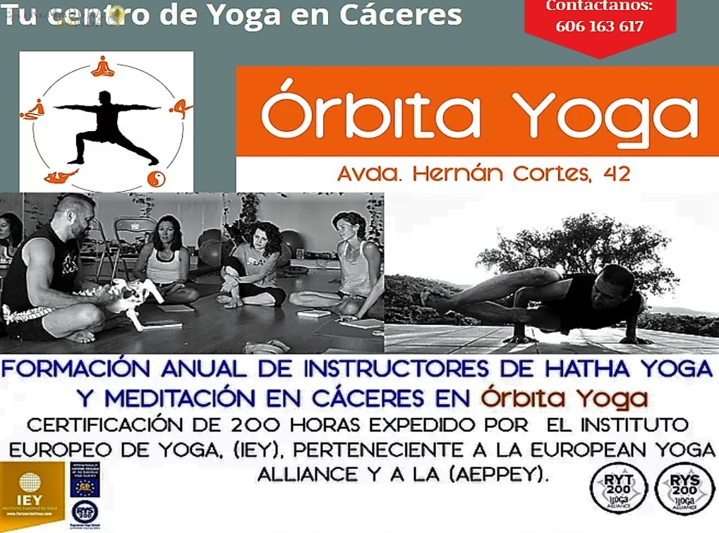 Profesores de Yoga en Cáceres Órbita