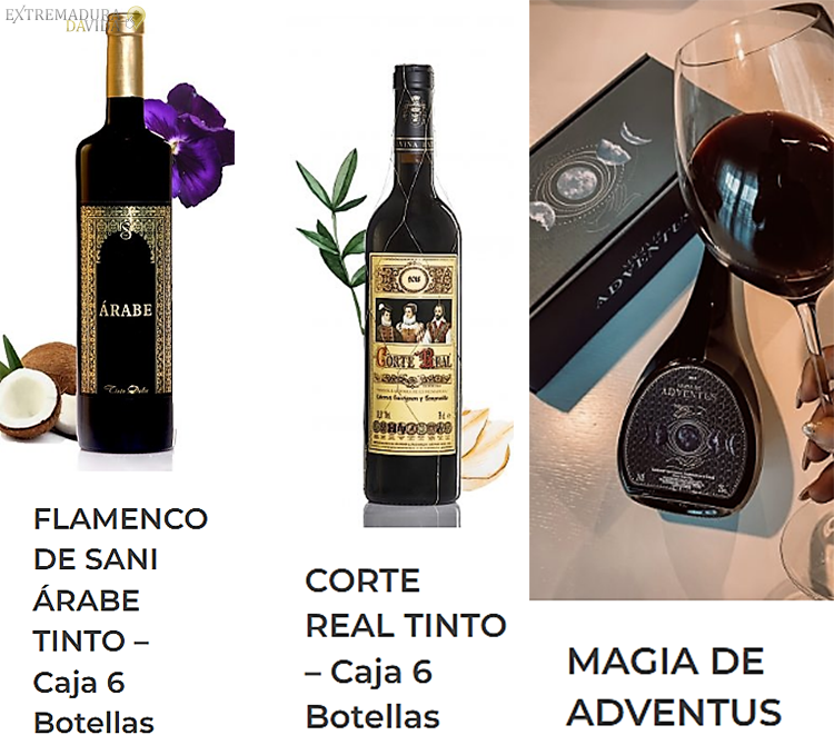 Vinos tintos de Extremadura Bodegas Sani