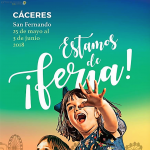 FERIA DE SAN FERNANDO 2018 DE CACERES PROGRAMA