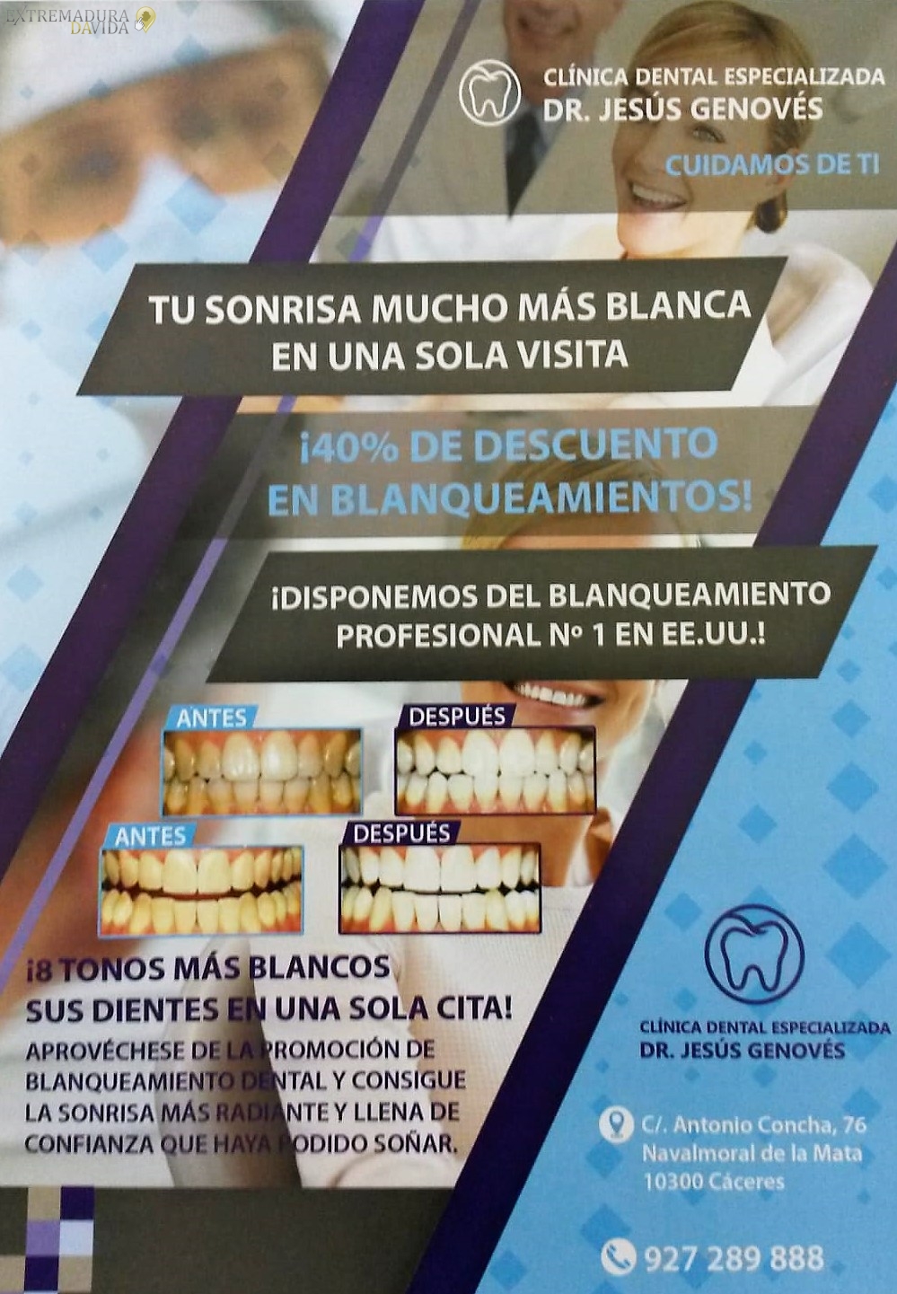 Clinica dental en Navalmoral de la Mata Dr Jesús Genovés 
