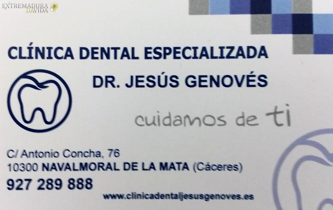 Clinica dental en Navalmoral de la Mata Dr Jesús Genovés 