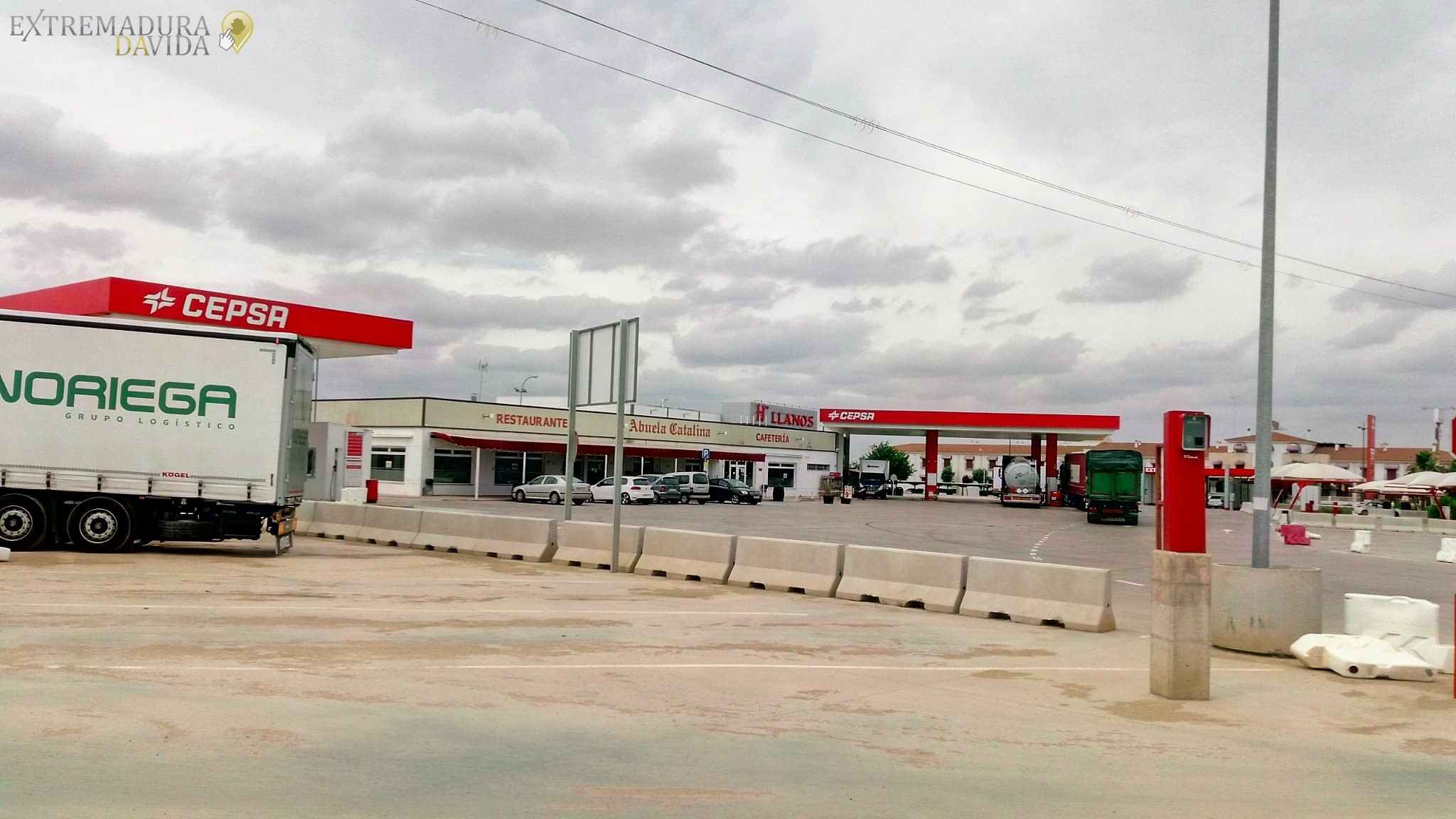 Gasolineras A66 Ruta de la Plata Area de servicio