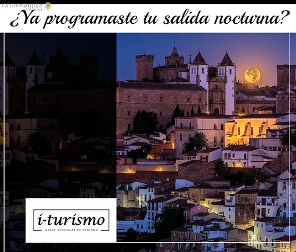 Ocio nocturno en Cáceres I-Turismo Visitas nocturnas