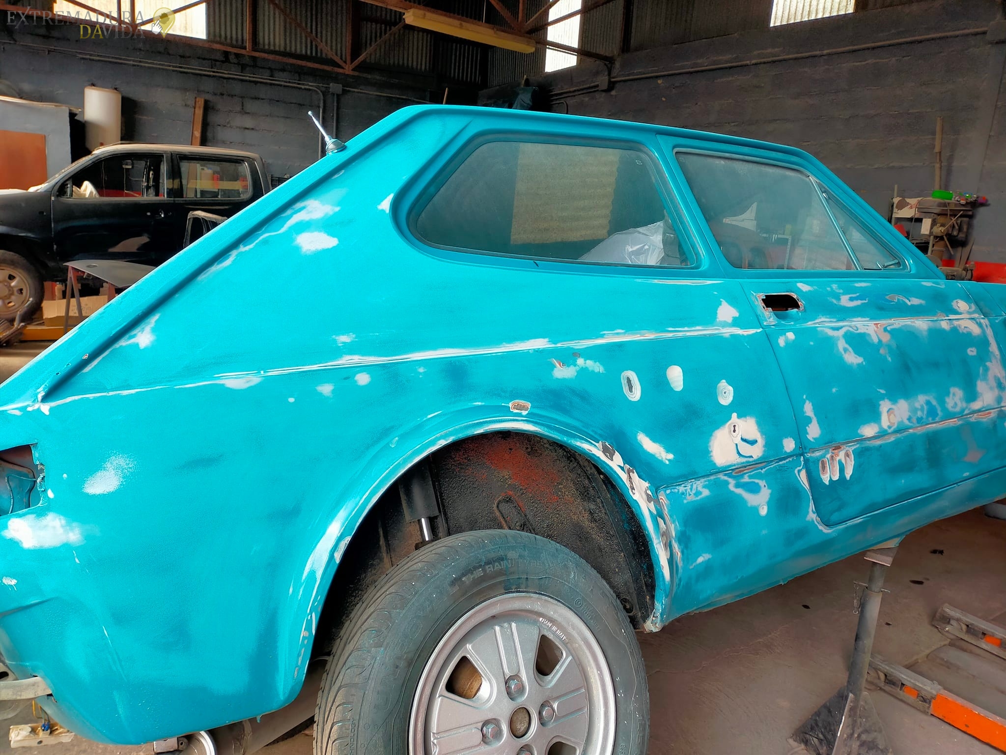 Restauración de coche clásico en Mérida Chapa y Pintura Nony