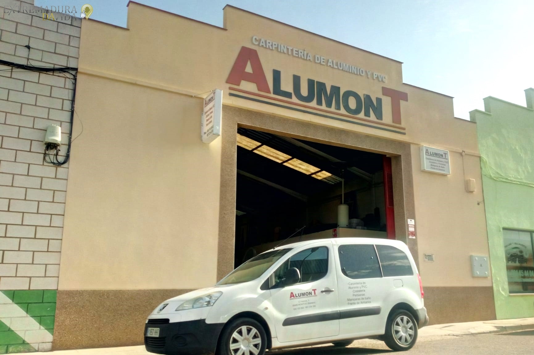 Carpintería de Aluminio MOntijo Puebla de la Calzada Alumont