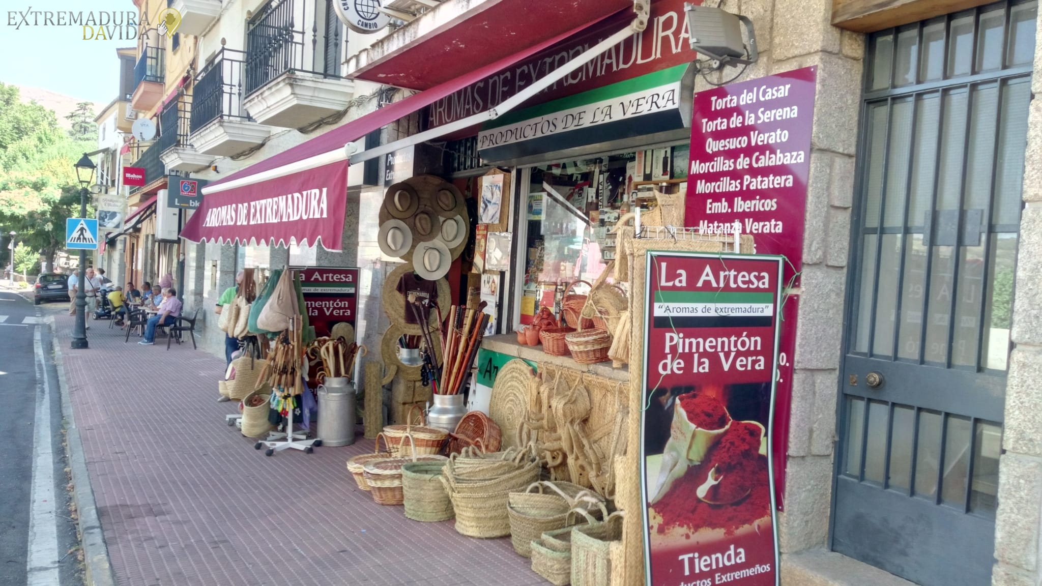 Tienda de productos Extremeños en la vera Artesa Gourmet Aromas de Extremadura 