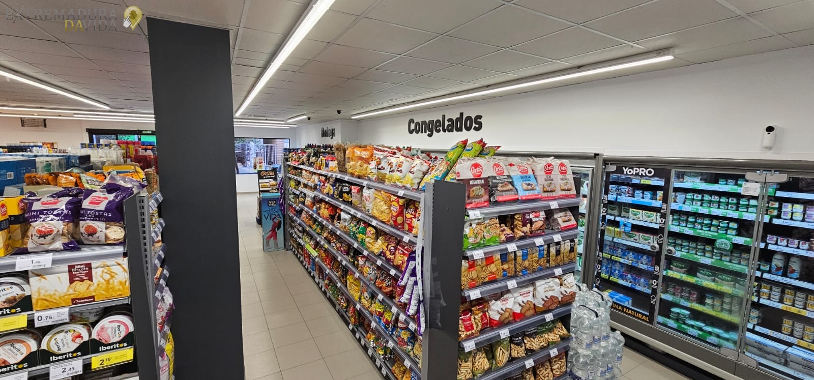 Supermercado en el Rodeo Coviran Caceres zona Antonio Hurrtado Avd.Cervantes Hospital Alcantara